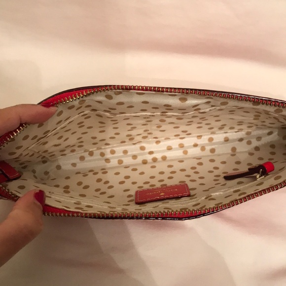 Kate spade shoulder bag- red or black - Picture 4 of 4